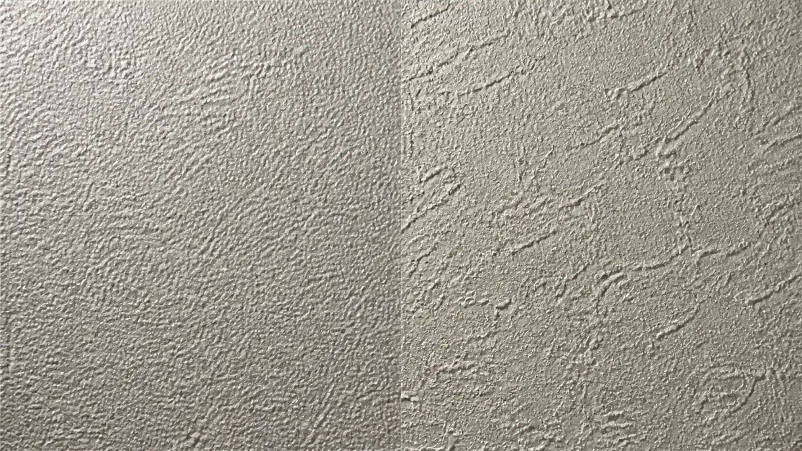 Orange peel and knockdown texture samples under matching light